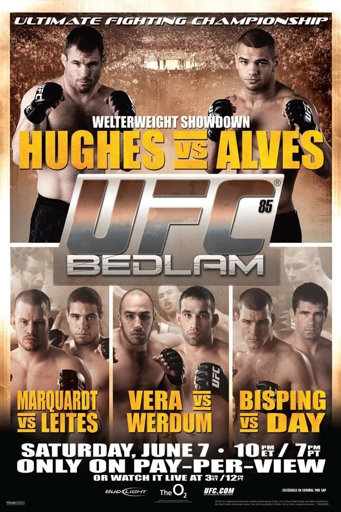 UFC 85 Bedlam Poster Print