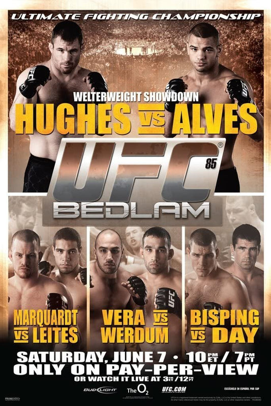 UFC 85 Bedlam Poster Print