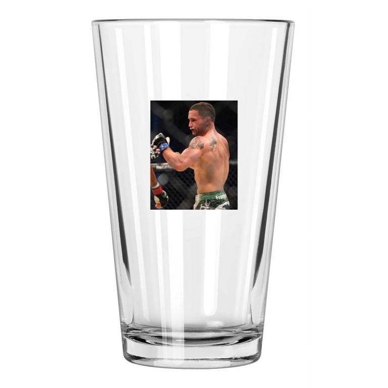 Ufc Champ Mma Frankie Edgar Mixed Martial Arts Fighter Pint Beer Drinking Glass