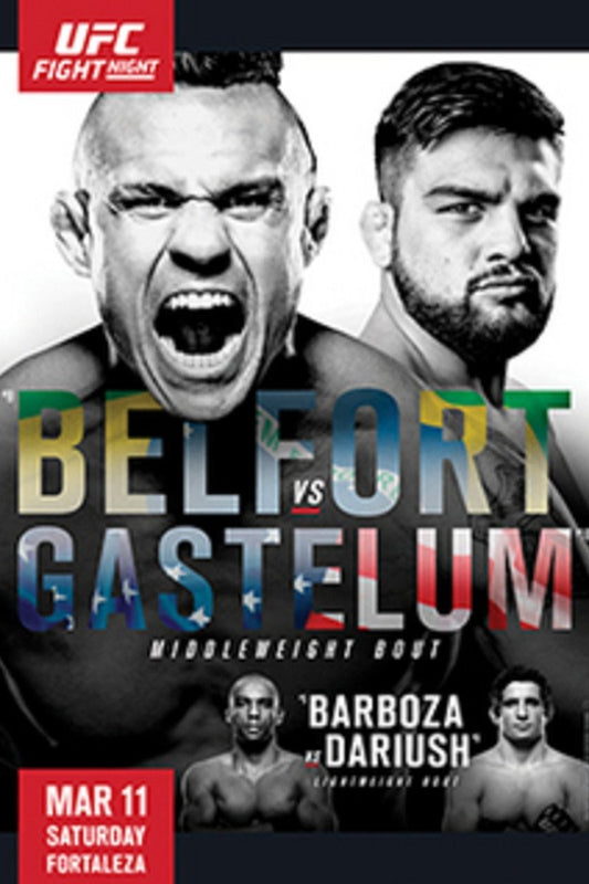 UFC Fight Night 106 Belfort Vs. Gastelum Poster Print