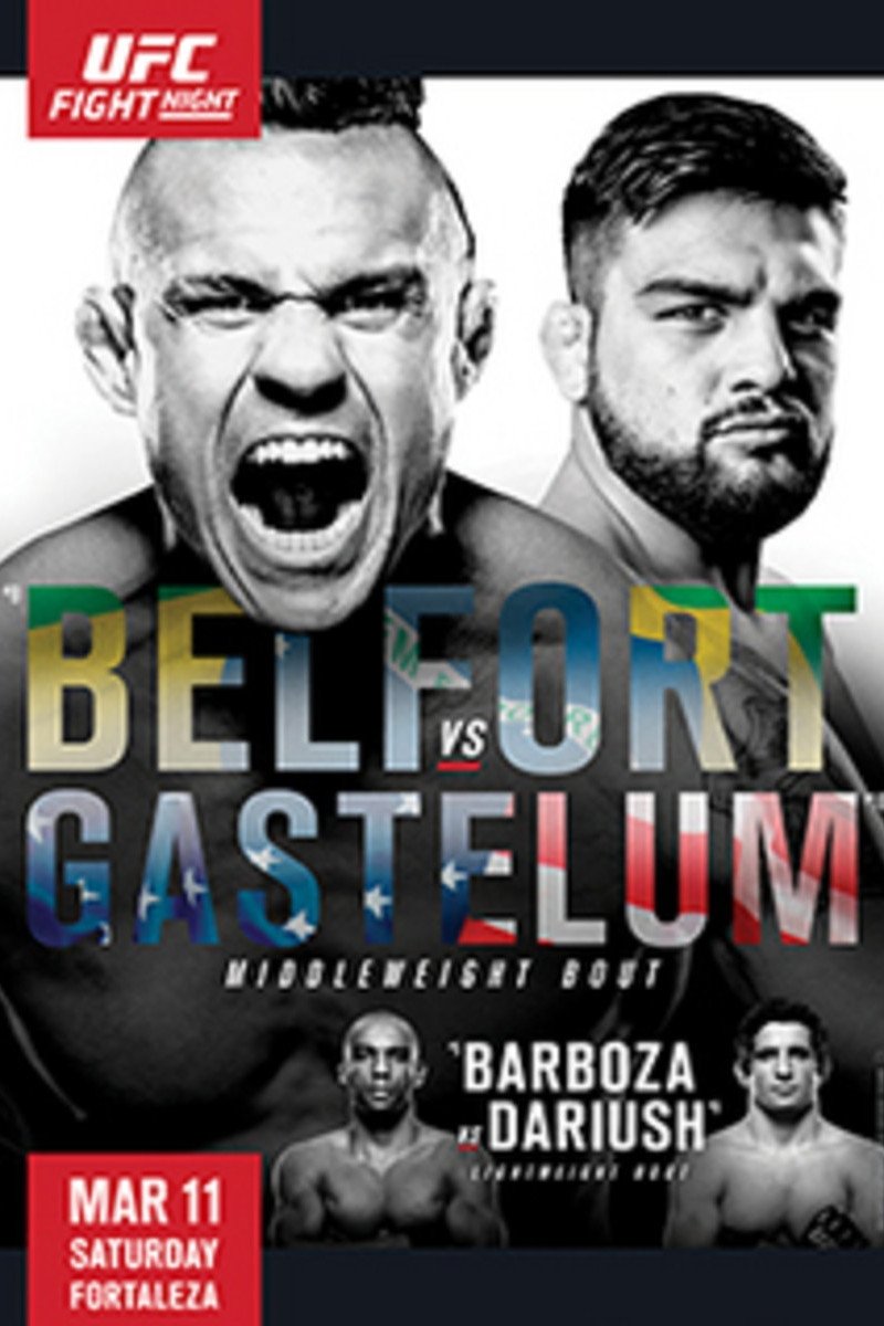 UFC Fight Night 106 Belfort Vs. Gastelum Keychain