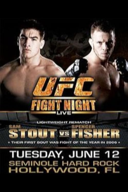 UFC Fight Night 10 Stout Vs. Fisher Keychain