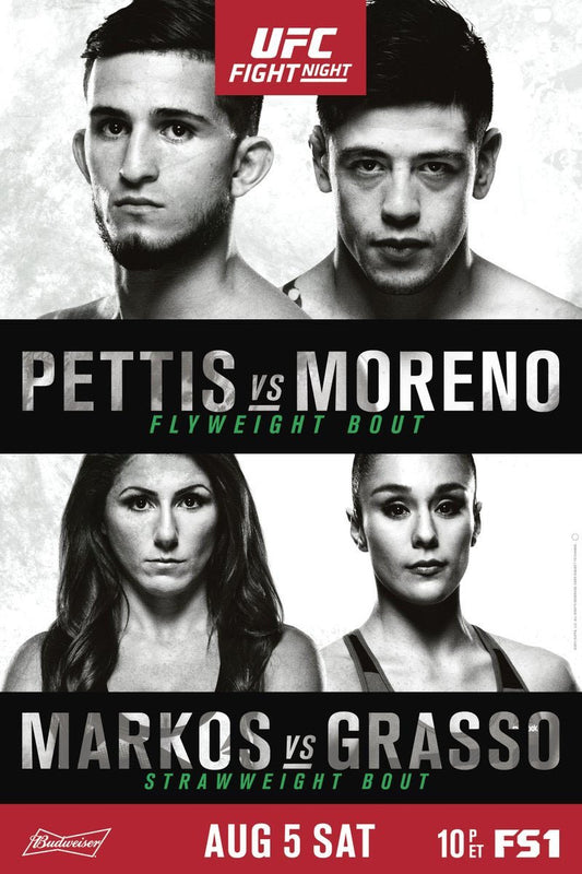 UFC Fight Night 114 Pettis Vs. Moreno Poster Print