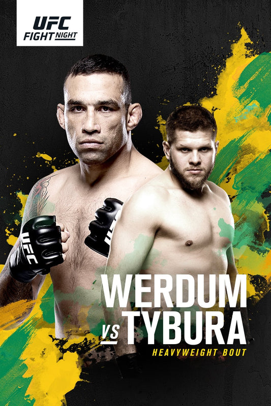 UFC Fight Night 121 Werdum Vs. Tybura Poster Print