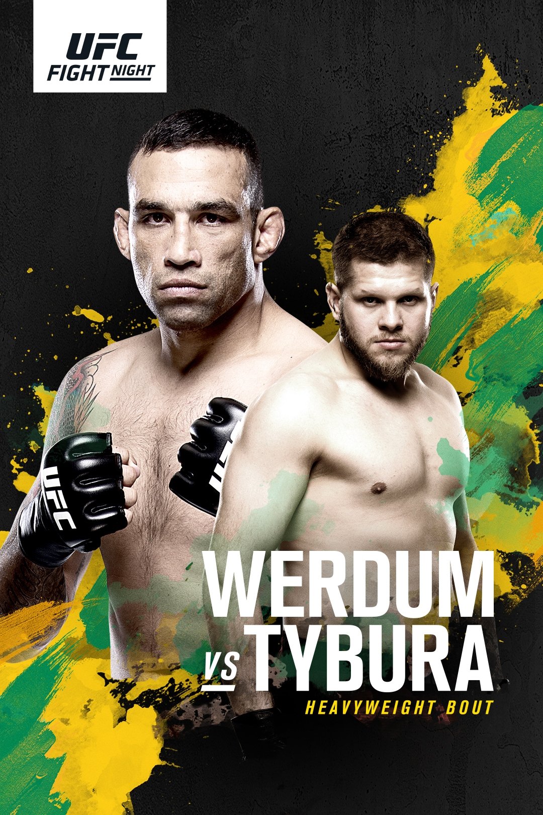 UFC Fight Night 121 Werdum Vs. Tybura Keychain