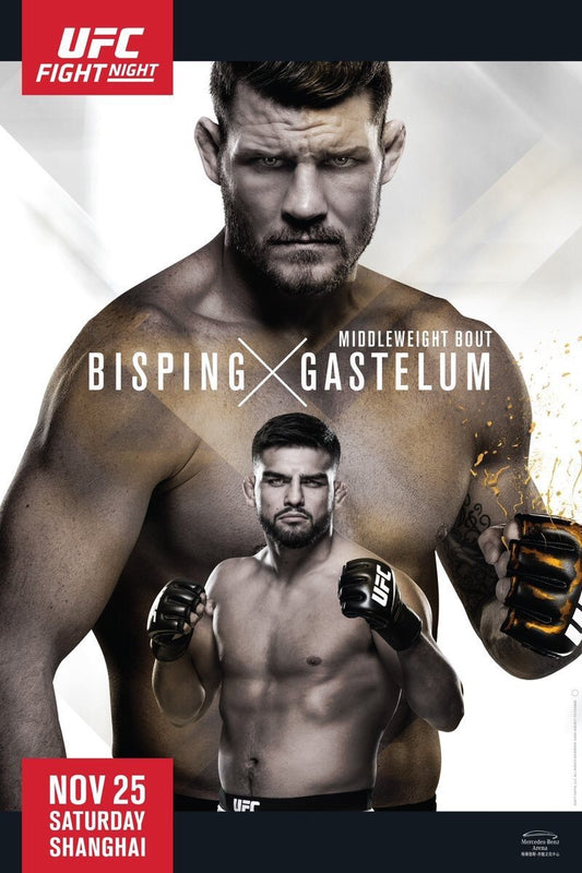 UFC Fight Night 122 Bisping Vs. Gastelum Poster Print