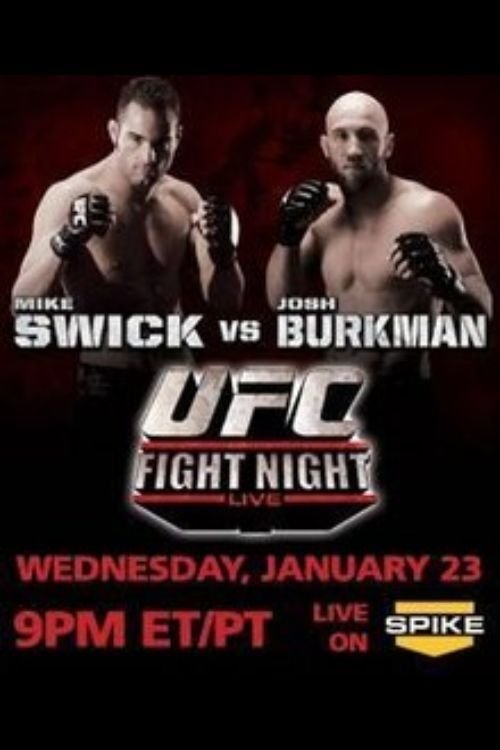 UFC Fight Night 12 Swick Vs. Burkman Poster Print