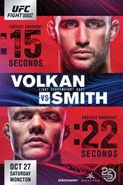 UFC Fight Night 138 Volkan Vs. Smith Poster Print