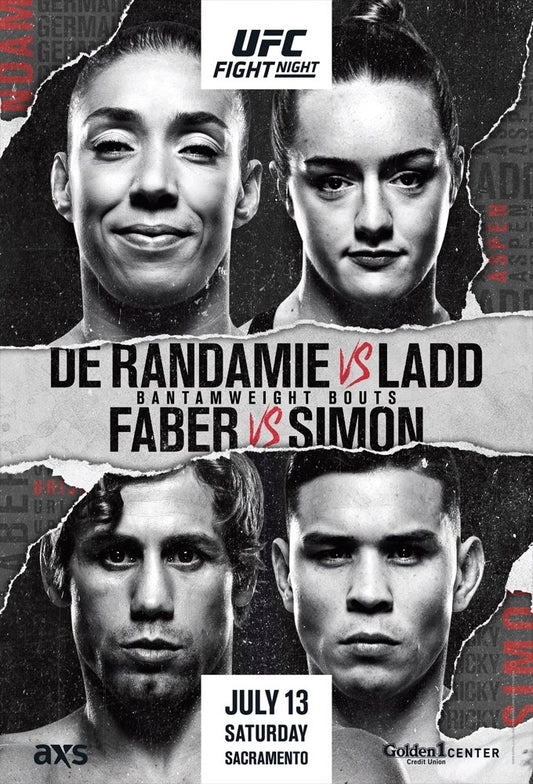 UFC Fight Night 155 De Randamie Vs. Ladd Poster Print