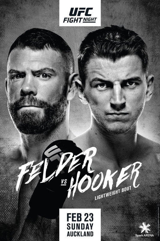 UFC Fight Night 168 Felder Vs Hooker Keychain