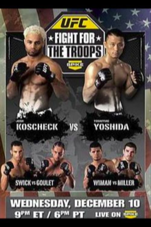 UFC Fight Night 16 Fight For The Troops Keychain