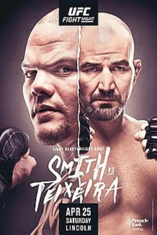 UFC Fight Night 171 Smith Vs. Teixeira Poster Print