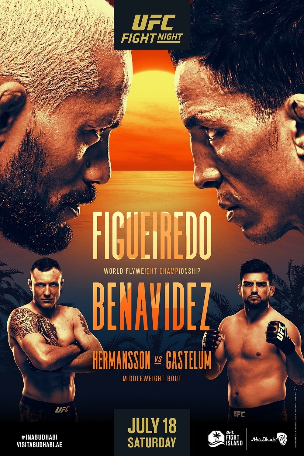 UFC Fight Night 172 Figueiredo Vs. Benavidez 2 Poster Print