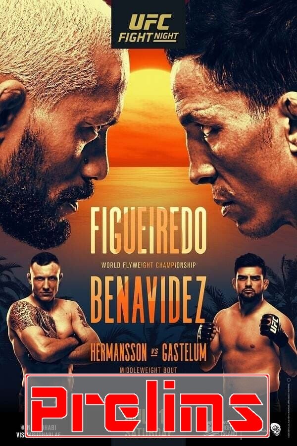 UFC Fight Night 172 Figueiredo Vs. Benavidez 2 Prelims Poster Print