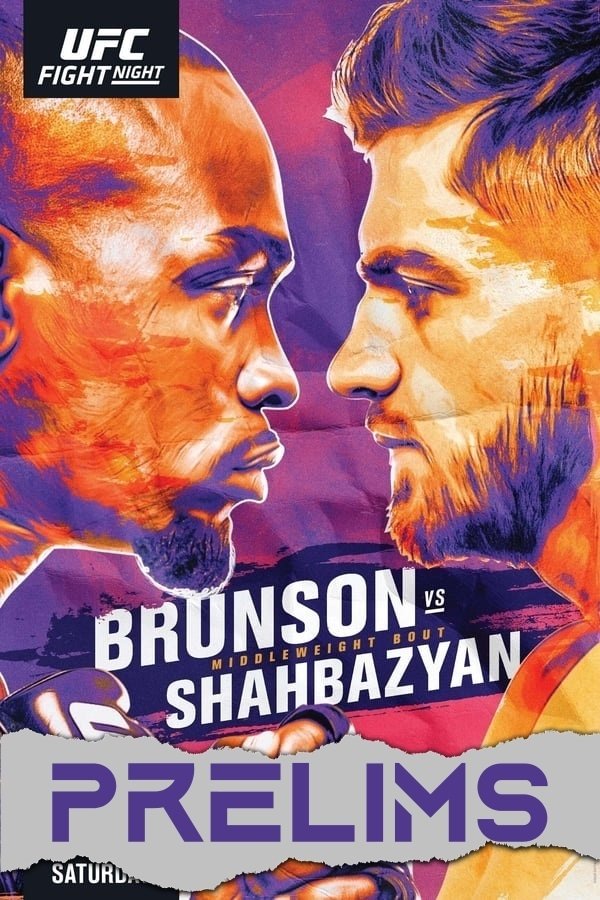 UFC Fight Night 173 Brunson Vs. Shahbazyan Prelims Poster Print