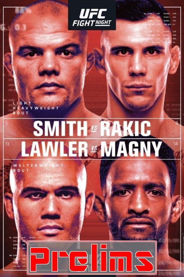 UFC Fight Night 175 Smith Vs. Rakic Prelims Poster Print