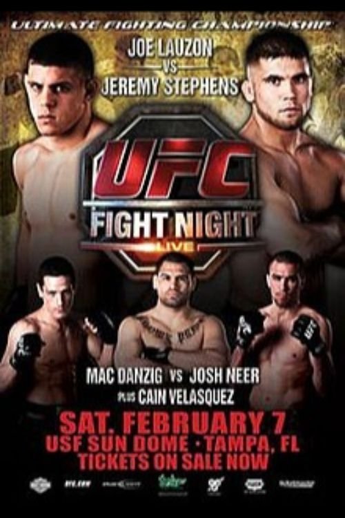 UFC Fight Night 17 Lauzon Vs. Stephens Poster Print