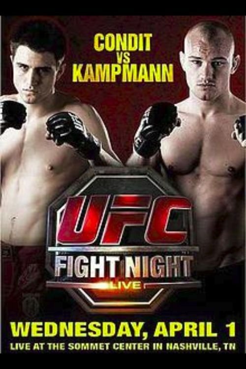 UFC Fight Night 18 Condit Vs. Kampmann Poster Print