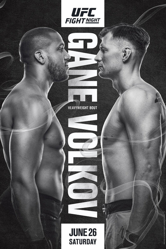 UFC Fight Night 190 Gane Vs. Volkov Poster Print