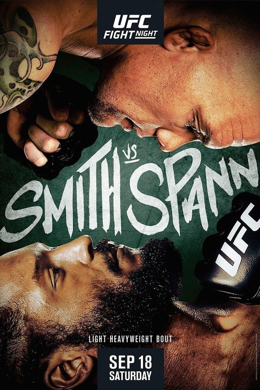 UFC Fight Night 192 Smith Vs. Spann Poster Print