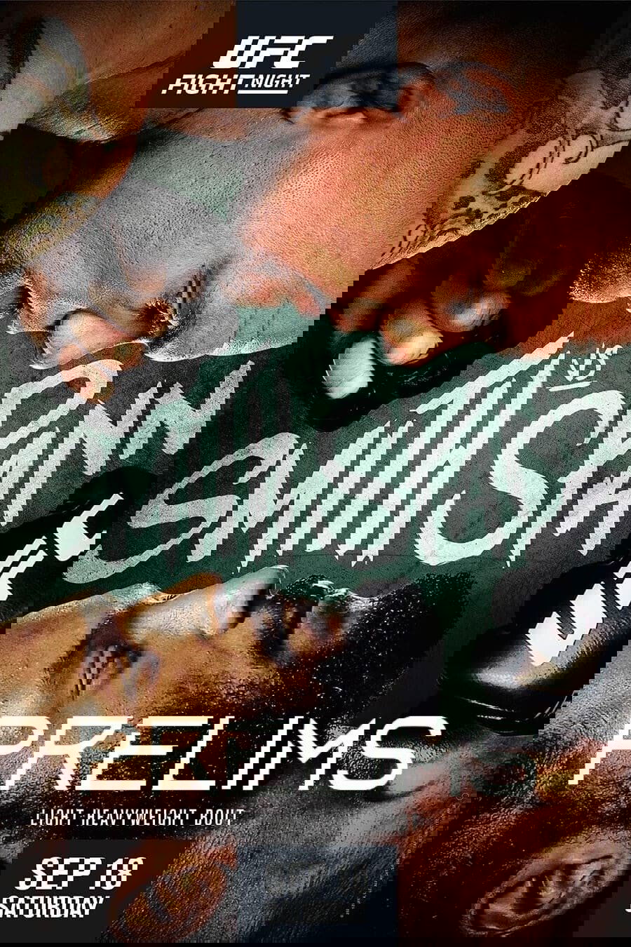 UFC Fight Night 192 Smith Vs. Spann Prelims Poster Print