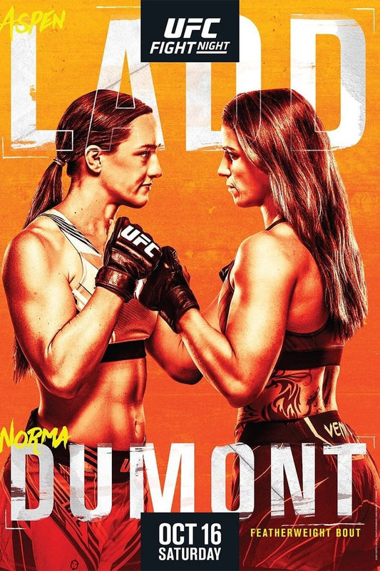 UFC Fight Night 195 Ladd Vs. Dumont Poster Print