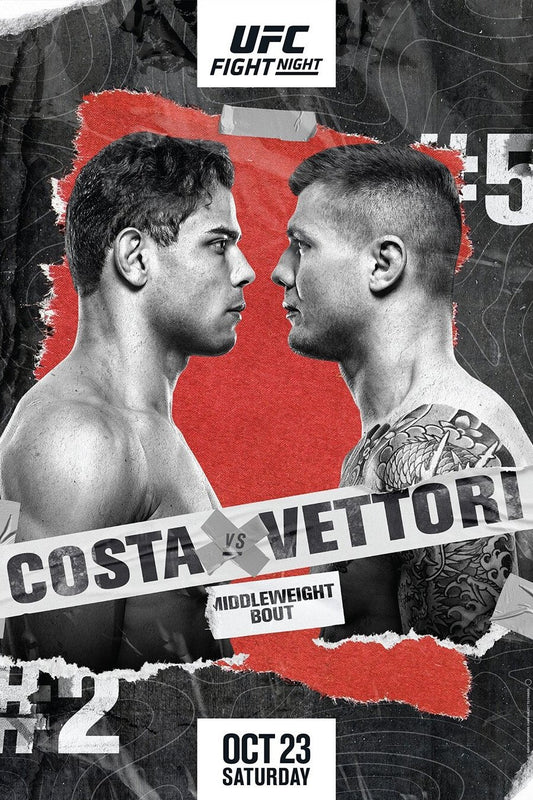 UFC Fight Night 196 Costa Vs. Vettori Poster Print