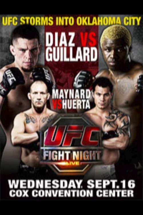 UFC Fight Night 19 Diaz Vs. Guillard Poster Print