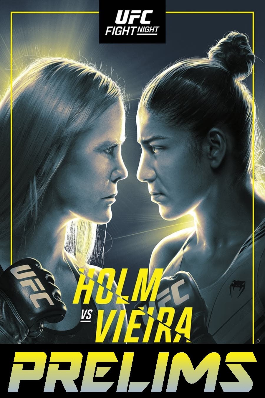 UFC Fight Night 206 Holm Vs. Vieira Prelims Poster Print
