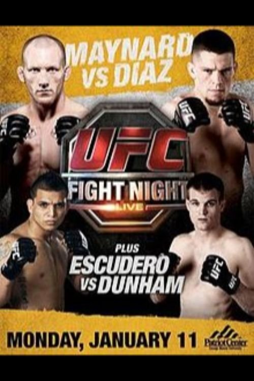 UFC Fight Night 20 Maynard Vs. Diaz Poster Print