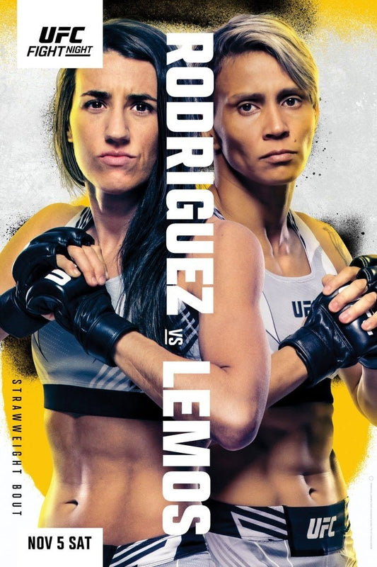 UFC Fight Night 214 Rodriguez Vs. Lemos Poster Print