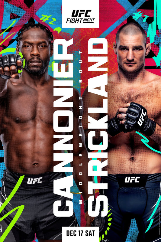 UFC Fight Night 216 Cannonier Vs. Strickland Poster Print