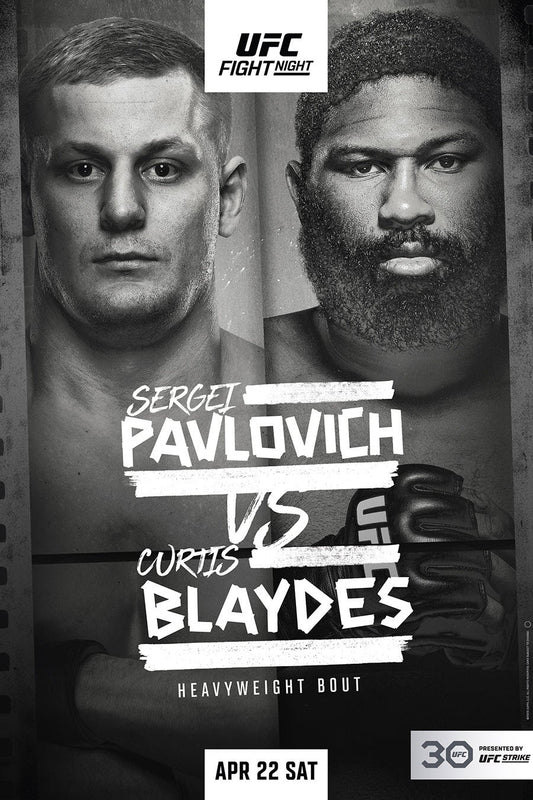 UFC Fight Night 222 Pavlovich Vs. Blaydes Poster Print