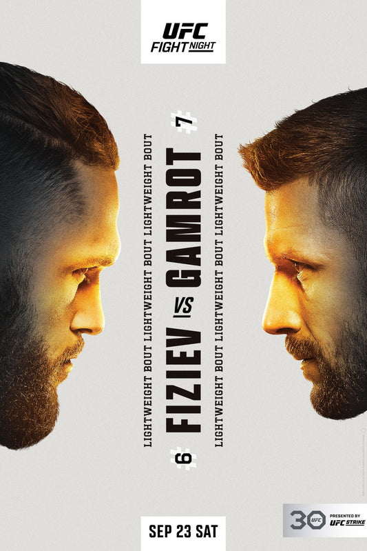 UFC Fight Night 228 Fiziev Vs. Gamrot Poster Print