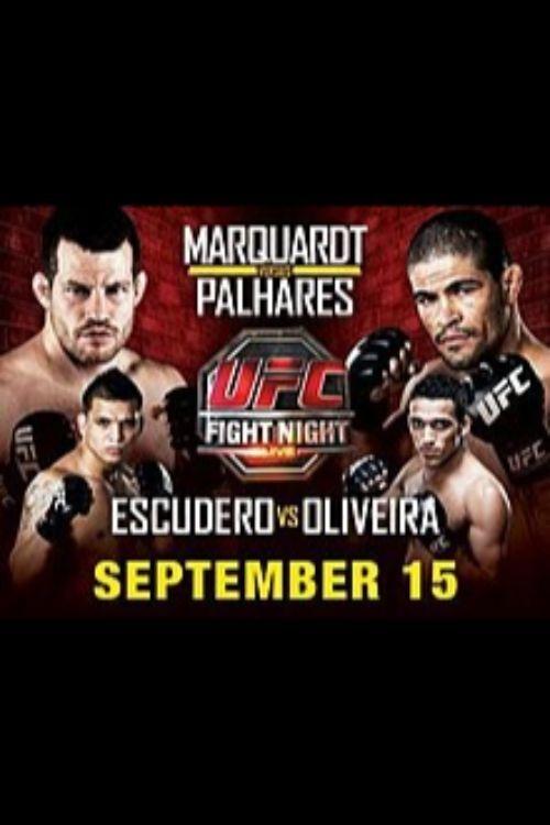 UFC Fight Night 22 Marquardt Vs. Palhares Poster Print