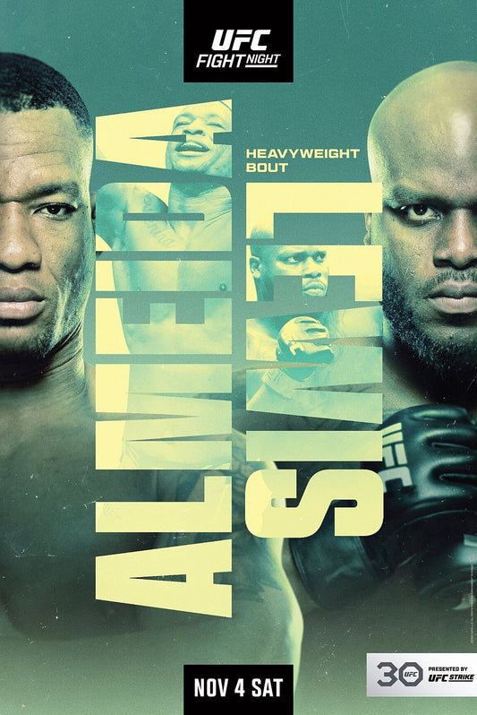 UFC Fight Night 231 Almeida Vs. Lewis Poster Print