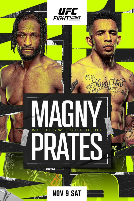 UFC Fight Night 247 Magny Vs. Prates Poster Print