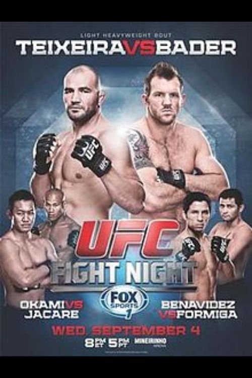 UFC Fight Night 28 Teixeira Vs. Bader Keychain