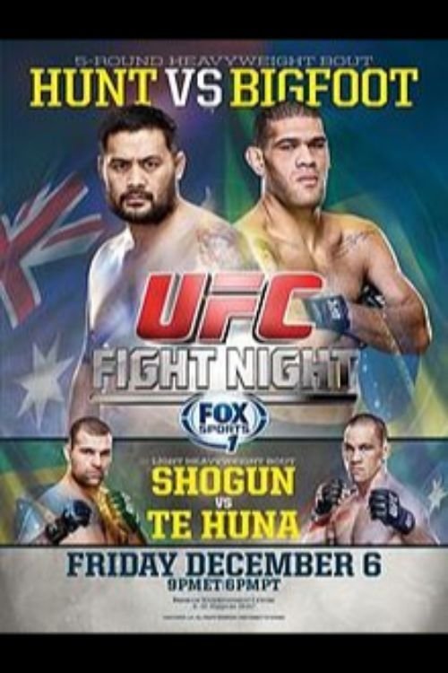 UFC Fight Night 33 Hunt Vs. Bigfoot Keychain
