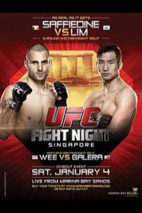 UFC Fight Night 34 Saffiedine Vs. Lim Keychain