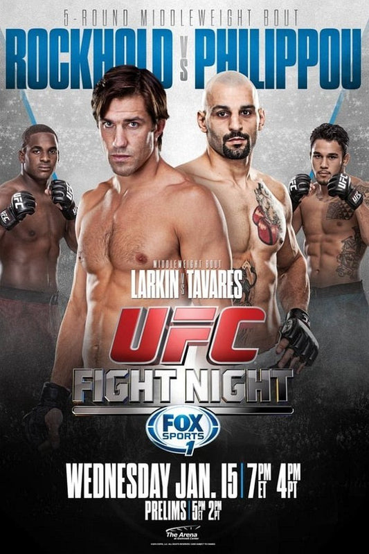 UFC Fight Night 35 Rockhold Vs. Philippou Keychain