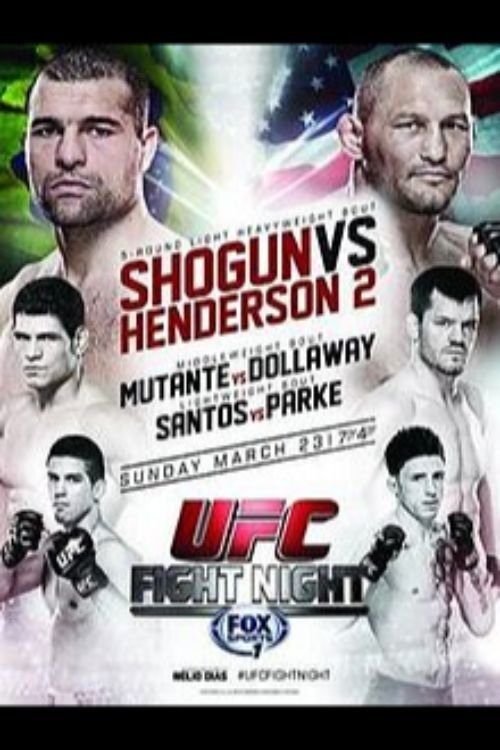 UFC Fight Night 38 Shogun Vs. Henderson 2 Keychain
