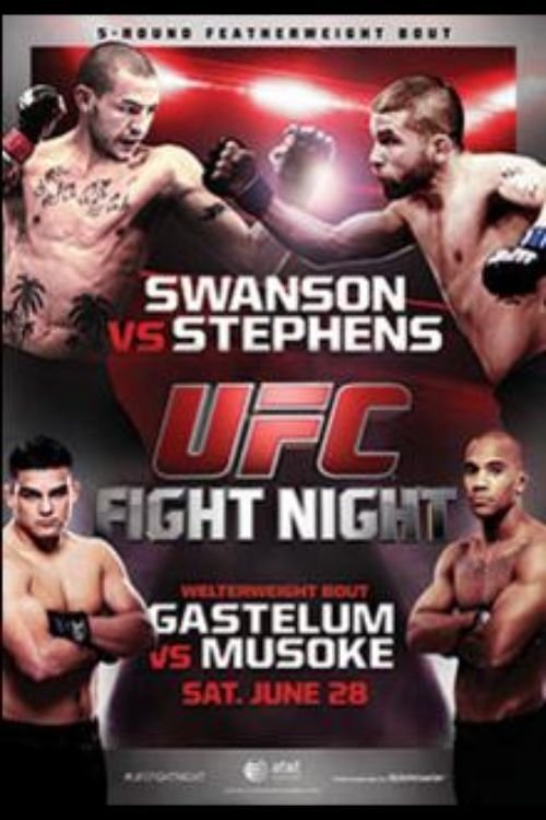 UFC Fight Night 44 Swanson Vs. Stephens Keychain