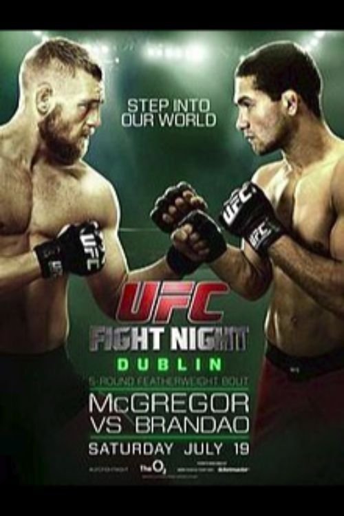UFC Fight Night 46 Mcgregor Vs. Brandao Keychain