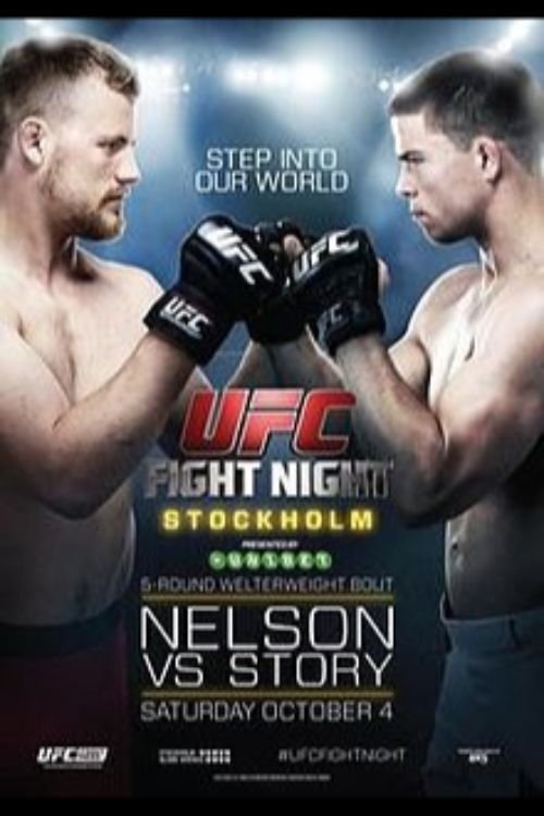 UFC Fight Night 53 Nelson Vs. Story Keychain