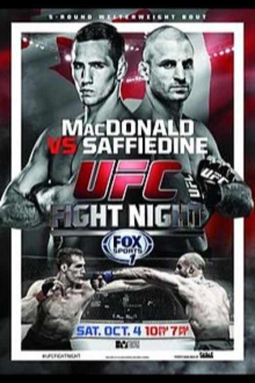 UFC Fight Night 54 Macdonald Vs. Saffiedine Keychain