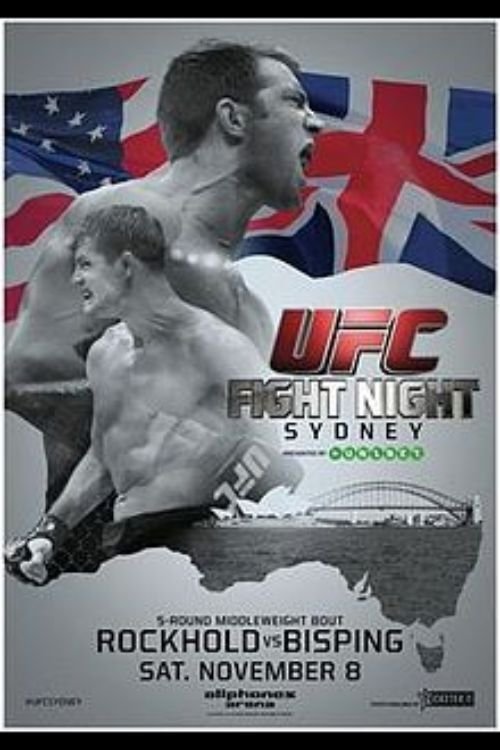UFC Fight Night 55 Rockhold Vs. Bisping Keychain