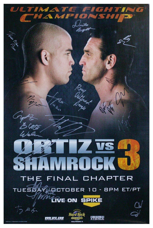 UFC Fight Night 6.5 Ortiz Vs. Shamrock 3 Keychain