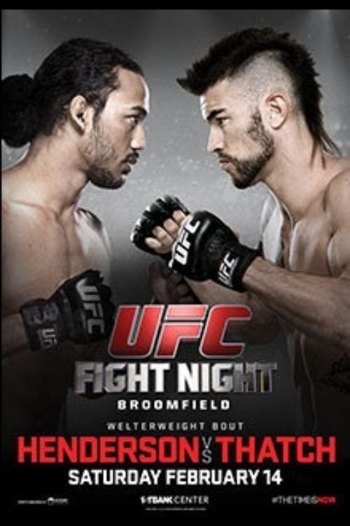 UFC Fight Night 60 Henderson Vs. Thatch Keychain