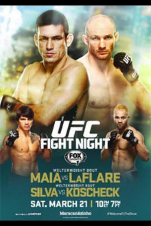 UFC Fight Night 62 Maia Vs. Laflare Keychain